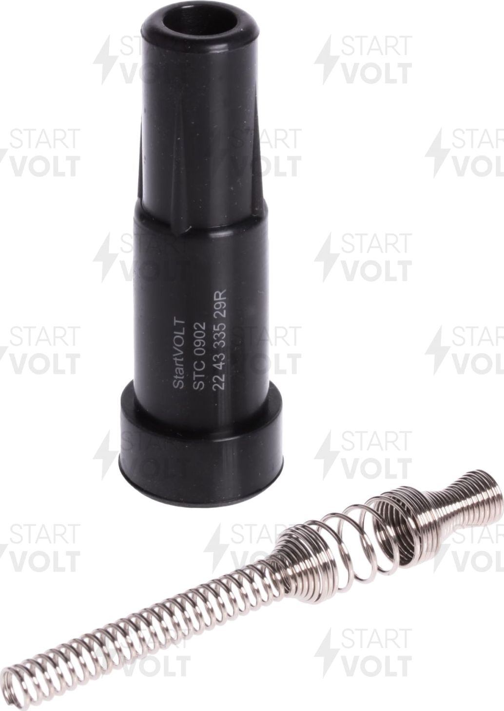 НАКОНЕЧНИК КАТУШКИ ЗАЖИГАНИЯ ДЛЯ АМ LADA LARGUS  StartVOLT. Артикул STC 0902