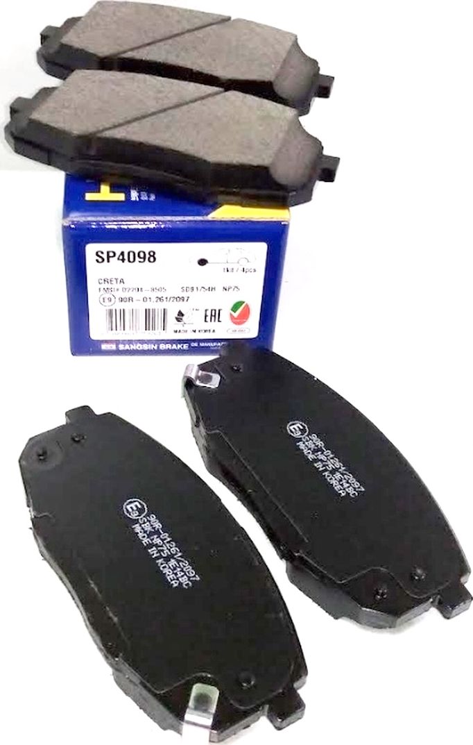 Тормозные колодки Sangsin Hi-Q. Артикул SP4098