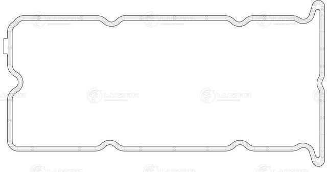 Прокладка клапанной крышки 441724 Luzar. Артикул LES 21403