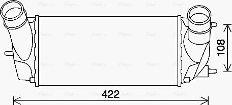 Интеркулер AVA. Артикул FD4648