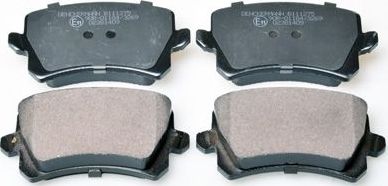 Тормозные колодки Denckermann задние для Audi A4 II (B6) 2000-2004. Артикул B111275
