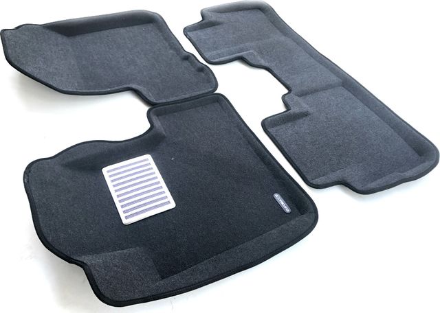 Коврики текстильные Euromat 3D Lux для салона Honda CR-V III 2006-2012 Темно-серые. Артикул EM3D-002606G