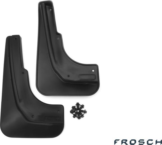 Брызговики Frosch (в коробке) передняя пара для Fiat Grande Punto 5дв. 2005-2009. Артикул FROSCH.15.09.F11