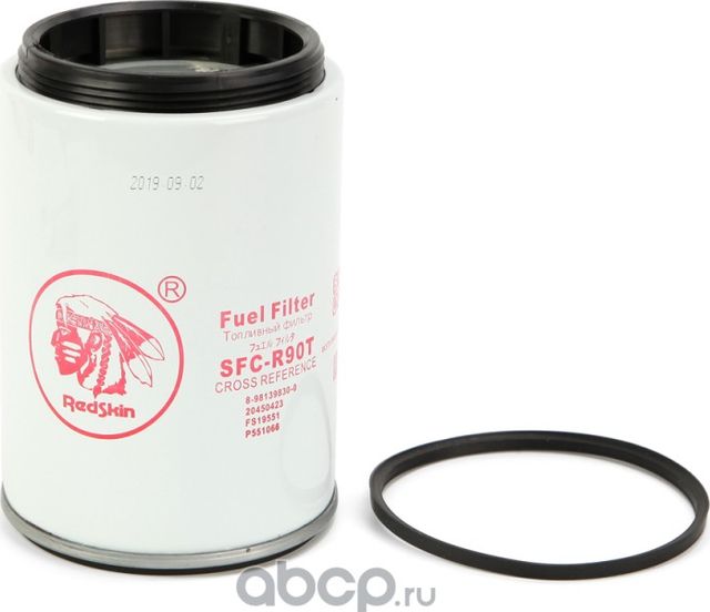 Фильтр топливный грубой очистки NMR85/NPR75/NQR90 (после12 г) с колбой =REDSKIN= Redskin. Артикул SFCR90T