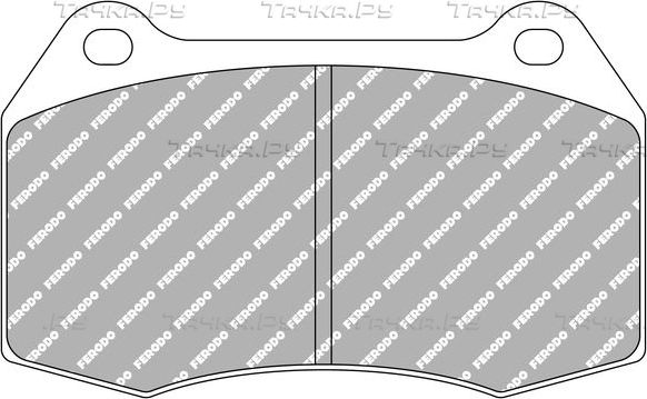 Тормозные колодки FERODO RACING DS2500. Артикул FCP1298H