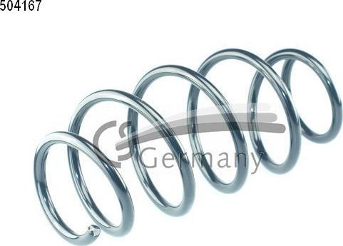 Пружина подвески CS-Germany передняя для Ford Fiesta VI 2008-2019. Артикул 14.504.167