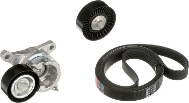 Приводной ремень поликлиновой с роликами (комплект) Gates Micro-V® Kit для Citroen Jumpy I 2000-2005. Артикул K016PK1708