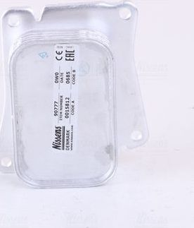 Радиатор масляный (маслоохладитель) для двигателя Nissens (алюминий). Артикул 90777