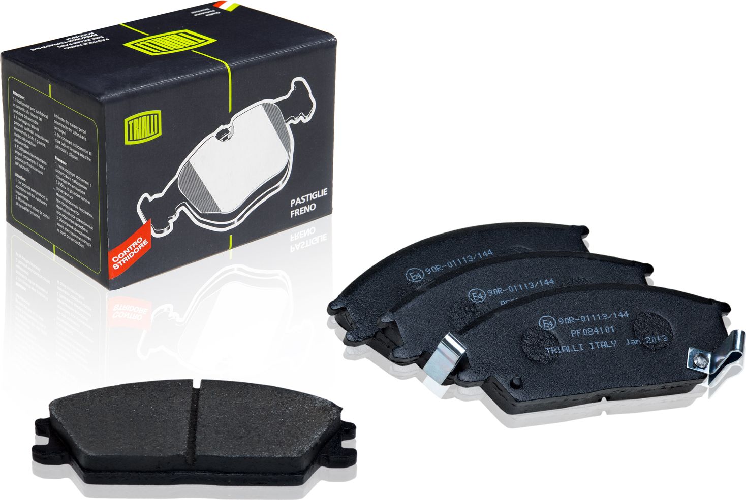Тормозные колодки Trialli. Артикул PF 084101