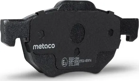 Колодки тормозные передние к-кт (Metaco). Артикул 3000084
