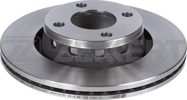 Тормозной диск Zekkert передний для Audi Coupe II (B3) 1988-1996. Артикул BS-5082