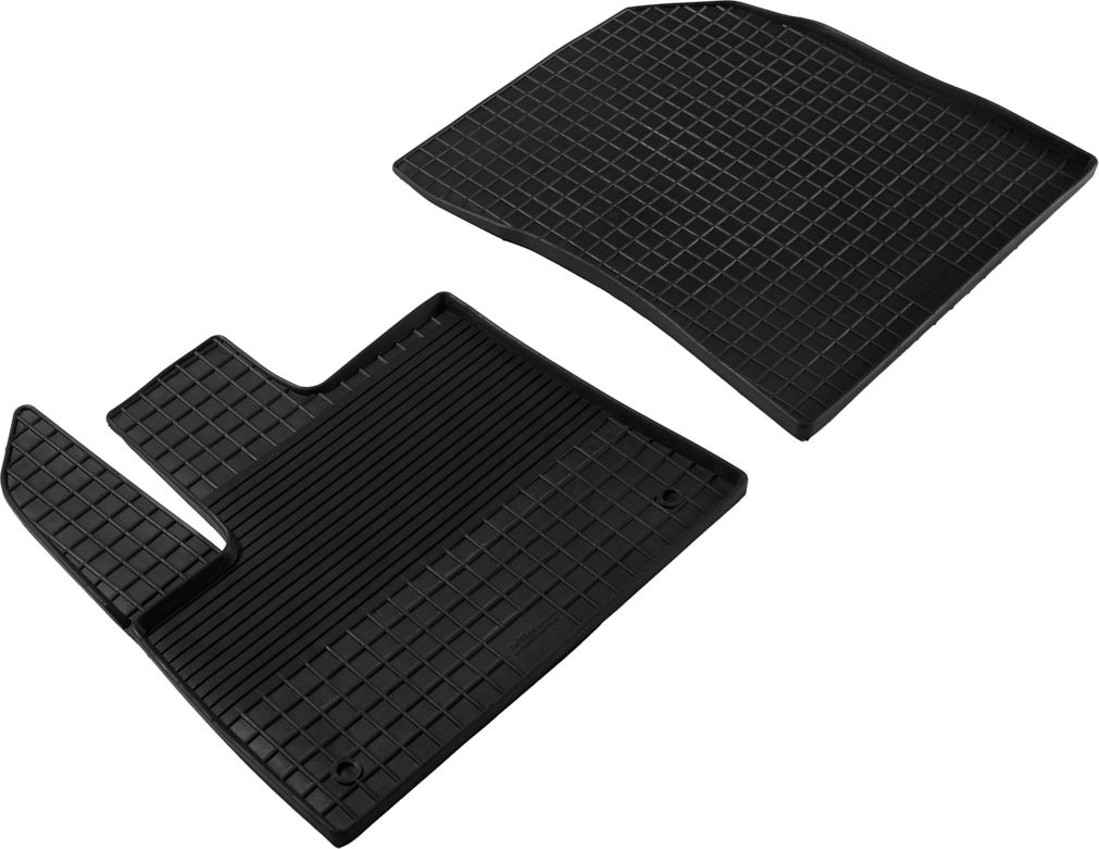 Коврики резиновые Seintex с узором сетка для салона Peugeot Partner III 2018-2026. Артикул 317142