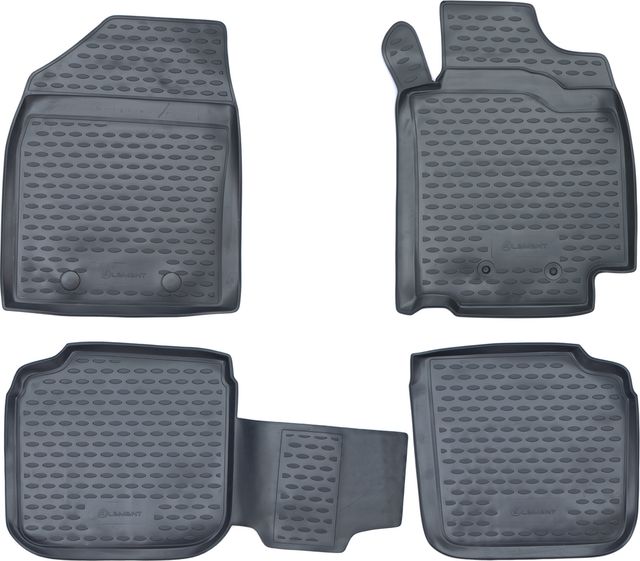 Коврики Element для салона Toyota Premio (правый руль) 2001-2007 Серые. Артикул NLC.48.41.211k