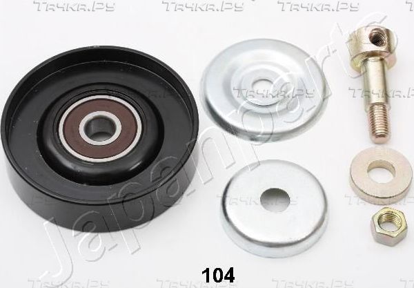 Направляющий (ведущий) ролик приводного поликлинового ремня Japanparts. Артикул RP-104