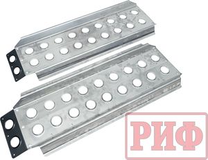Сенд-трак (аппарели) РИФ алюминиевый усиленный 118x48 см 2 т (2 шт.). Артикул RIFST-120
