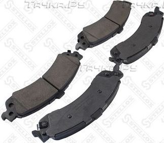 Тормозные колодки Stellox. Артикул 000 204B-SX