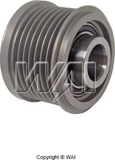 Муфта генератора обгонная WAI для BMW X5 II (E70) 2006-2010. Артикул 24-94278