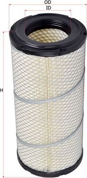 Воздушный фильтр Sakura. Артикул A-5541M