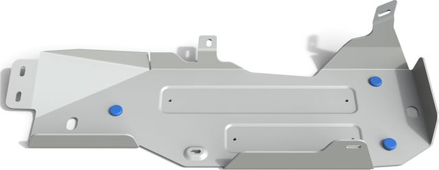 Защита алюминиевая Rival для топливного бака Jeep Wrangler JK 2-дв. АКПП 2007-2018. Артикул 2333.2721.1.6