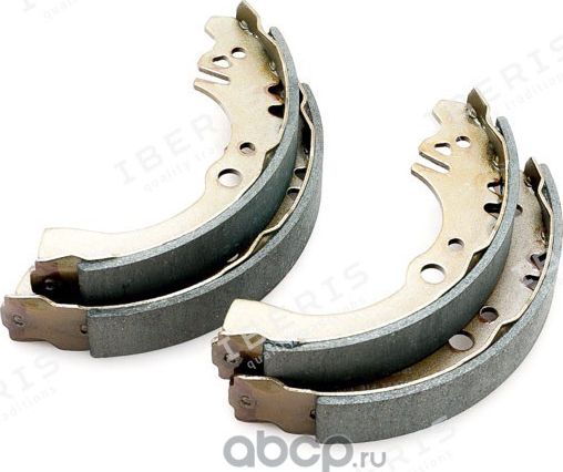 КОЛОДКИ ТОРМ.БАРАБАННЫЕ 180X25, К-Т DAIHATSU CHARADE, LIFAN SMILY (320), GEELY O (Iberis). Артикул IB154011