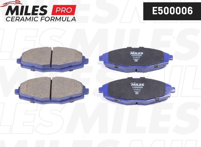 Тормозные колодки Miles (Керамика). Артикул E500006