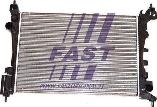 Радиатор охлаждения двигателя Fast для Fiat Qubo I 2008-2026. Артикул FT55267
