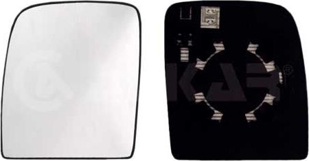 Зеркальное стекло бокового зеркала Alkar. Артикул 6441955