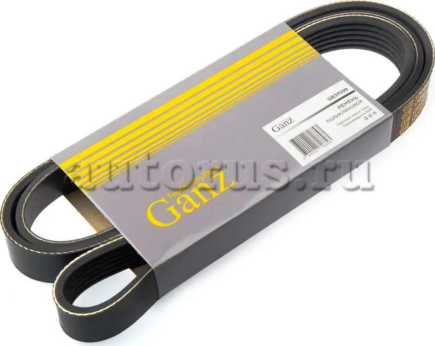 Ремень поликлиновый 6PK1513 (Ganz). Артикул GIE37099