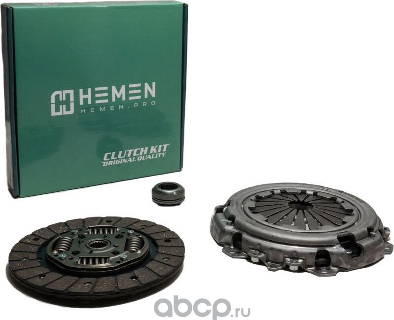 Комплект сцепления с выжимным подшипником Citroen C2, C3, C4, Peugeot 106, 207, (Hemen). Артикул HCK020