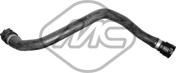 Патрубок радиатора (системы охлаждения) Metalcaucho. Артикул 98554