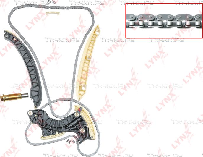 Цепь ГРМ LYNXauto для Mercedes-Benz Sprinter 906 2008-2026. Артикул TK-0012