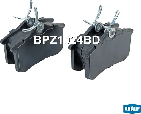 Колодки тормозные диск. задн. Krauf. Артикул BPZ1024BD