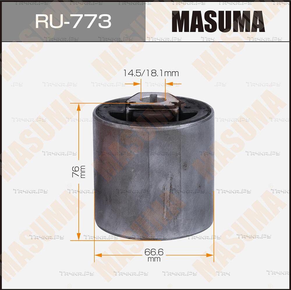 Сайлентблок переднего рычага подвески Masuma. Артикул RU-773