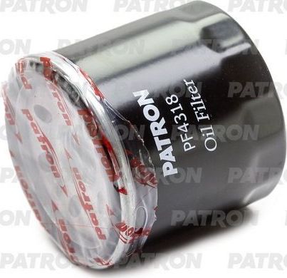 Масляный фильтр Patron для Kia Avella 1995-2001. Артикул PF4318