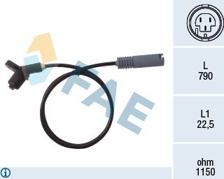 Датчик ABS FAE задний для BMW 3 III (E36) 1990-1999. Артикул 78017