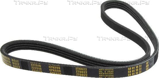 Приводной ремень поликлиновой Zentparts для Suzuki Samurai 2000-2004. Артикул Z22510