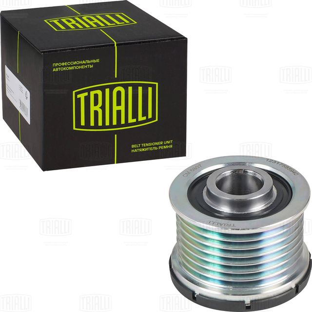 Ролик привод. ремня (обгонная муфта) для а/м BMW 3 E90 (05-) 2.0/3.0 ( (Trialli) Trialli. Артикул CM6807
