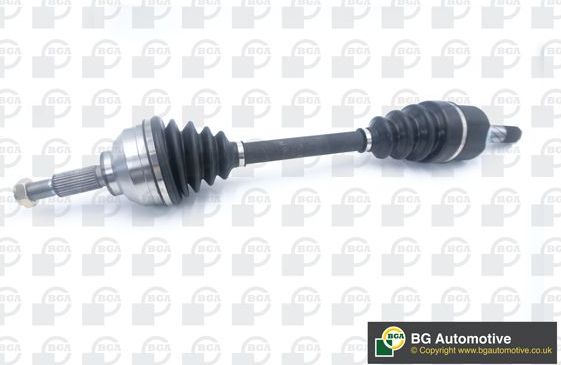 Полуось (привод в сборе, приводной вал) BGA передняя левая для Nissan Primastar I 2006-2014. Артикул DS9529L