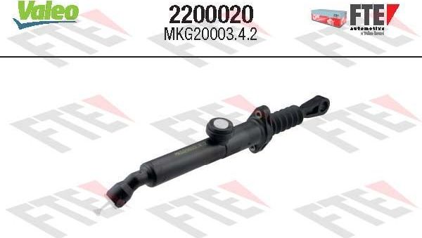 Цилиндр сцепления главный FTE. Артикул 2200020