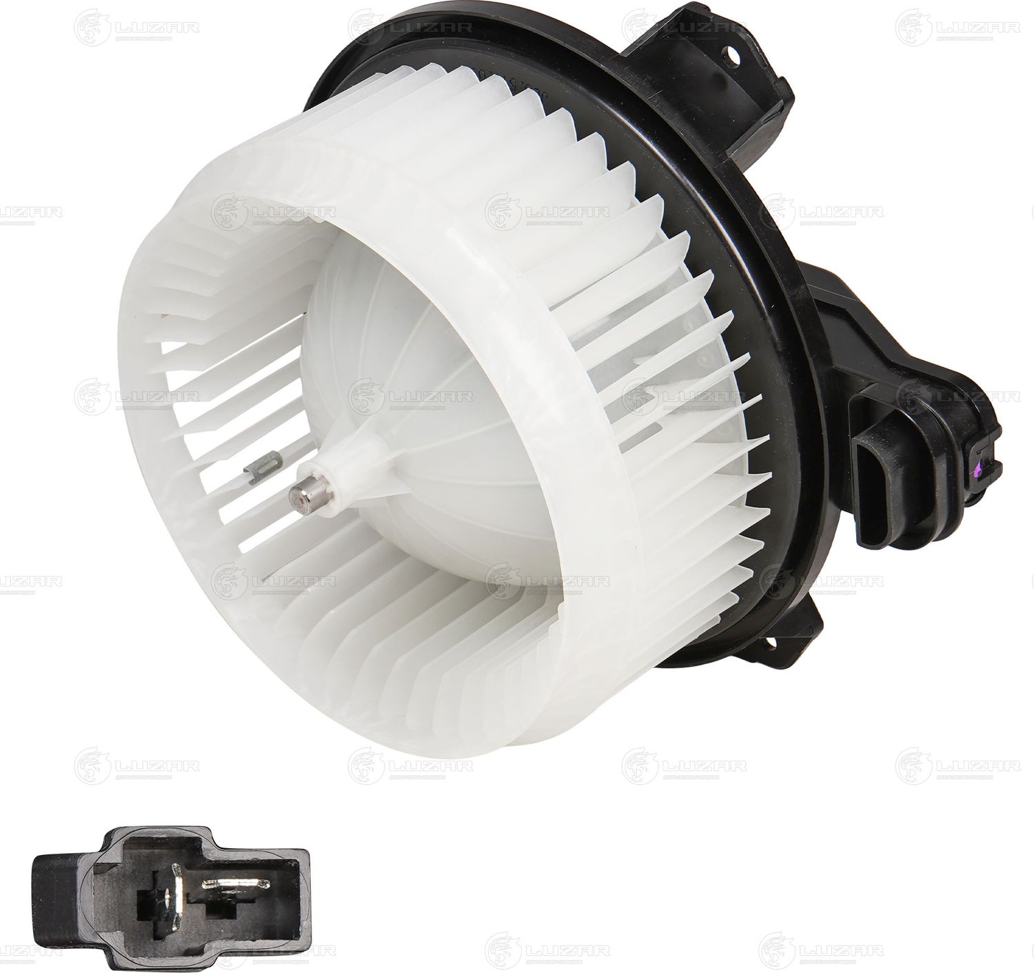 Вентилятор, мотор печки (отопителя) салона Luzar. Артикул LFh 3009