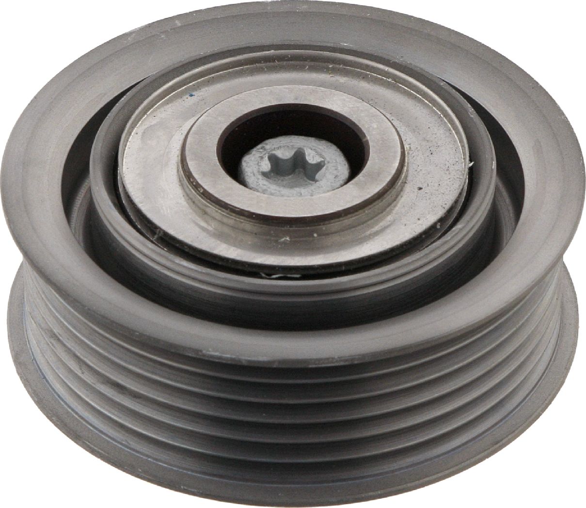 Направляющий (ведущий) ролик приводного поликлинового ремня Febi Bilstein (Металл). Артикул 32024