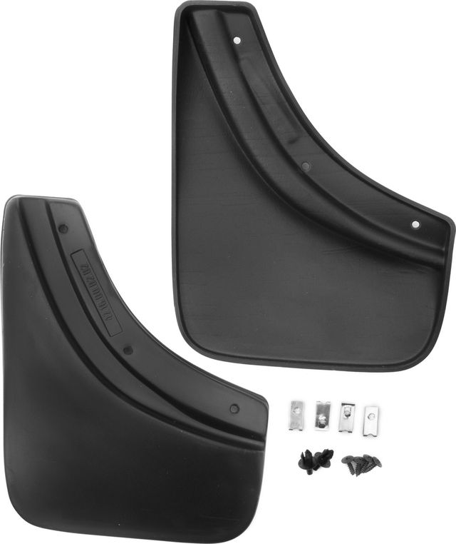 Брызговики Frosch (в пакете) задняя пара для Suzuki SX4 2007-2013 (для авто с расширителем арок). Артикул NLF.47.16.E11