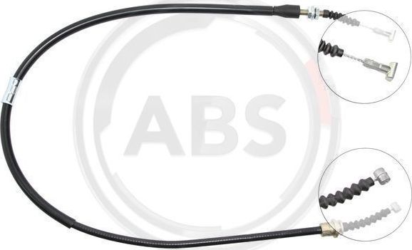 Трос ручника (тросик ручного тормоза) ABS задний правый для Mazda MX-5 I (NA) 1990-1993. Артикул K11248