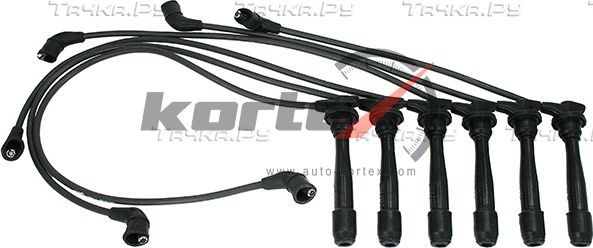 Провода высоковольтные к-кт (Kortex). Артикул KVW011
