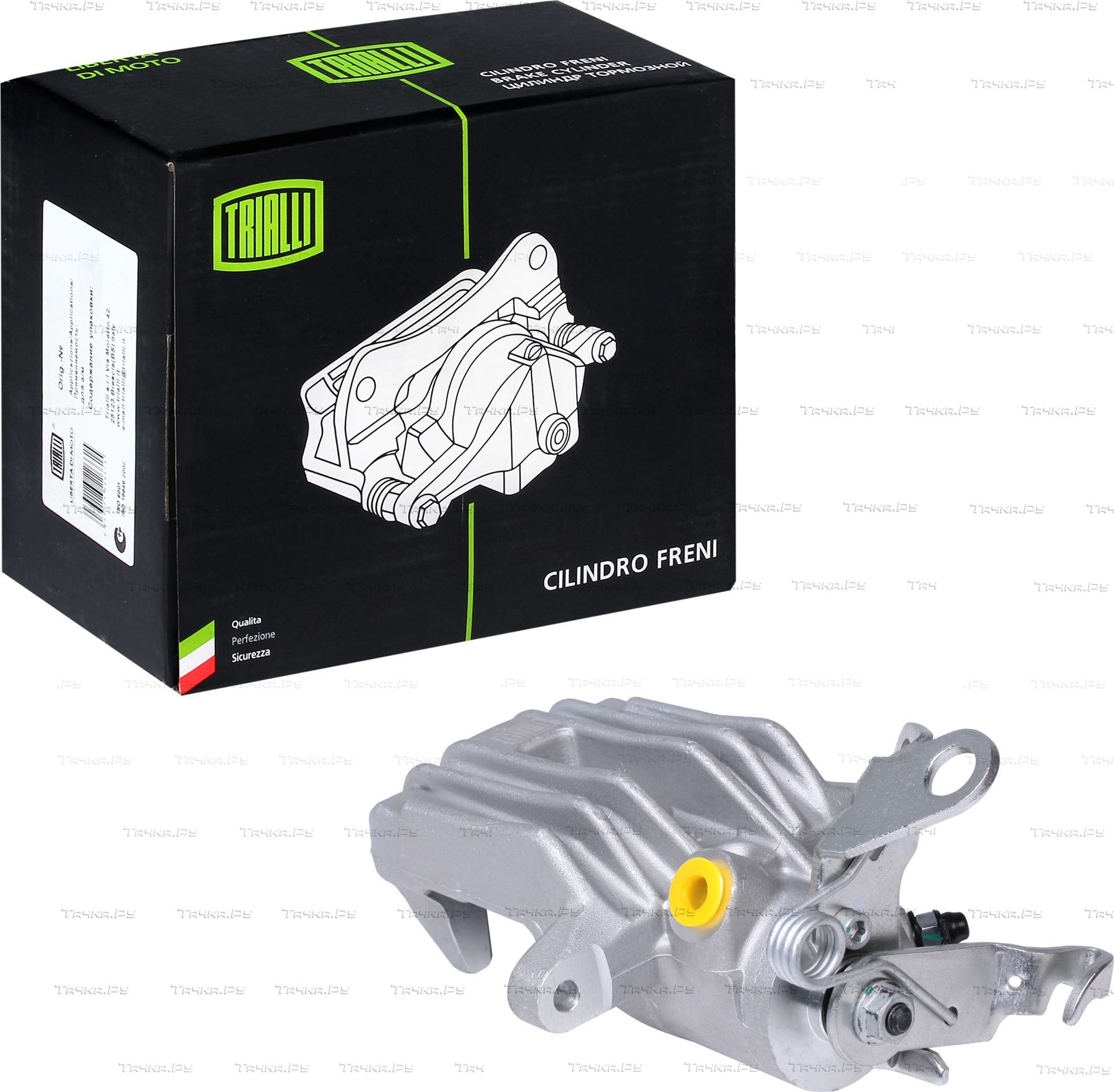 Тормозной суппорт Trialli задний правый для Audi A3 II (8P) 2003-2013. Артикул CF 182066