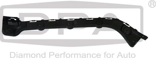 Кронштейн бампера DPA левый для Skoda Octavia A7 2012-2019. Артикул 88071804802