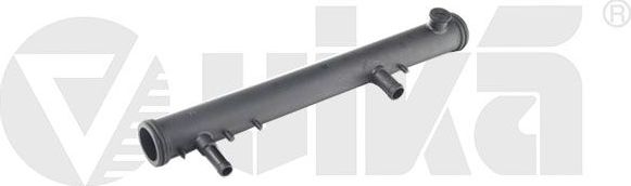 Патрубок радиатора (системы охлаждения) Vika (полимерный материал). Артикул 11211874101