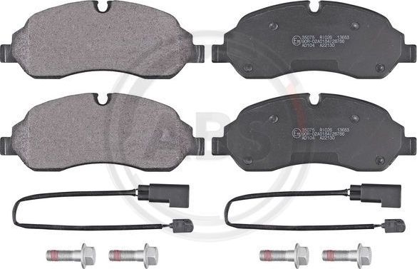 Тормозные колодки ABS. Артикул 35075