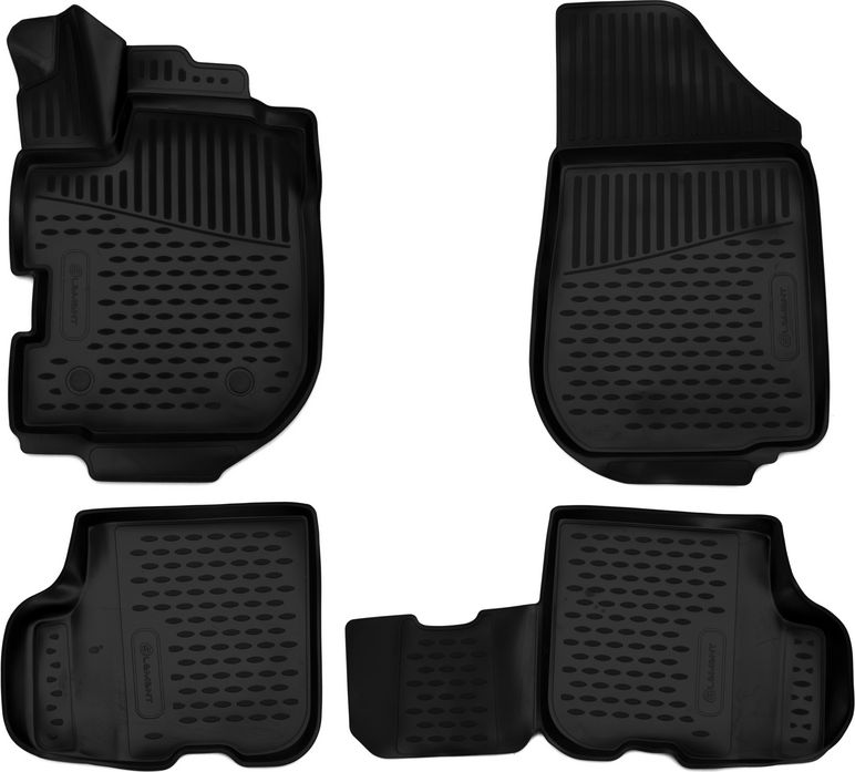 Коврики 3D Element для салона Renault Sandero II рестайлинг хэтчбек 2018-2026. Артикул ELEMENT3D4155210k