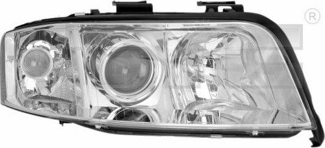 Фара передняя основная TYC левая для Audi S6 II (C5) 2001-2005. Артикул 20-0406-05-2